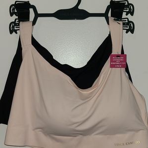 New 2x Pink & Black Bra